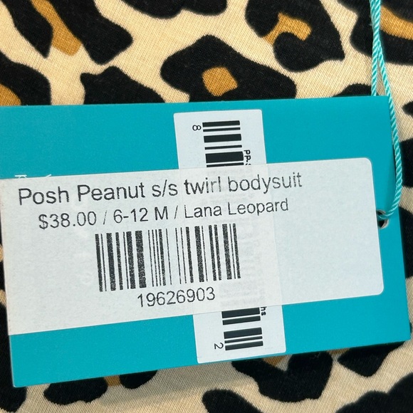 Posh Peanut “Lana Leopard” Bodysuit Twirl - Picture 7 of 7